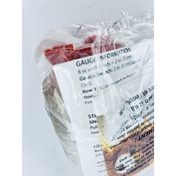 Loops & Threads Lil Crochet Friend Kit ~ Lion~ Intermediate Level - Read - Picture 10 of 10